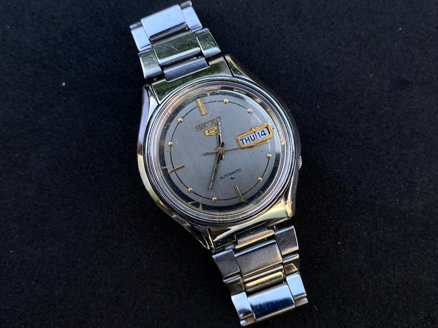 Seiko Automatic Metal Bracelet - Silver Dial