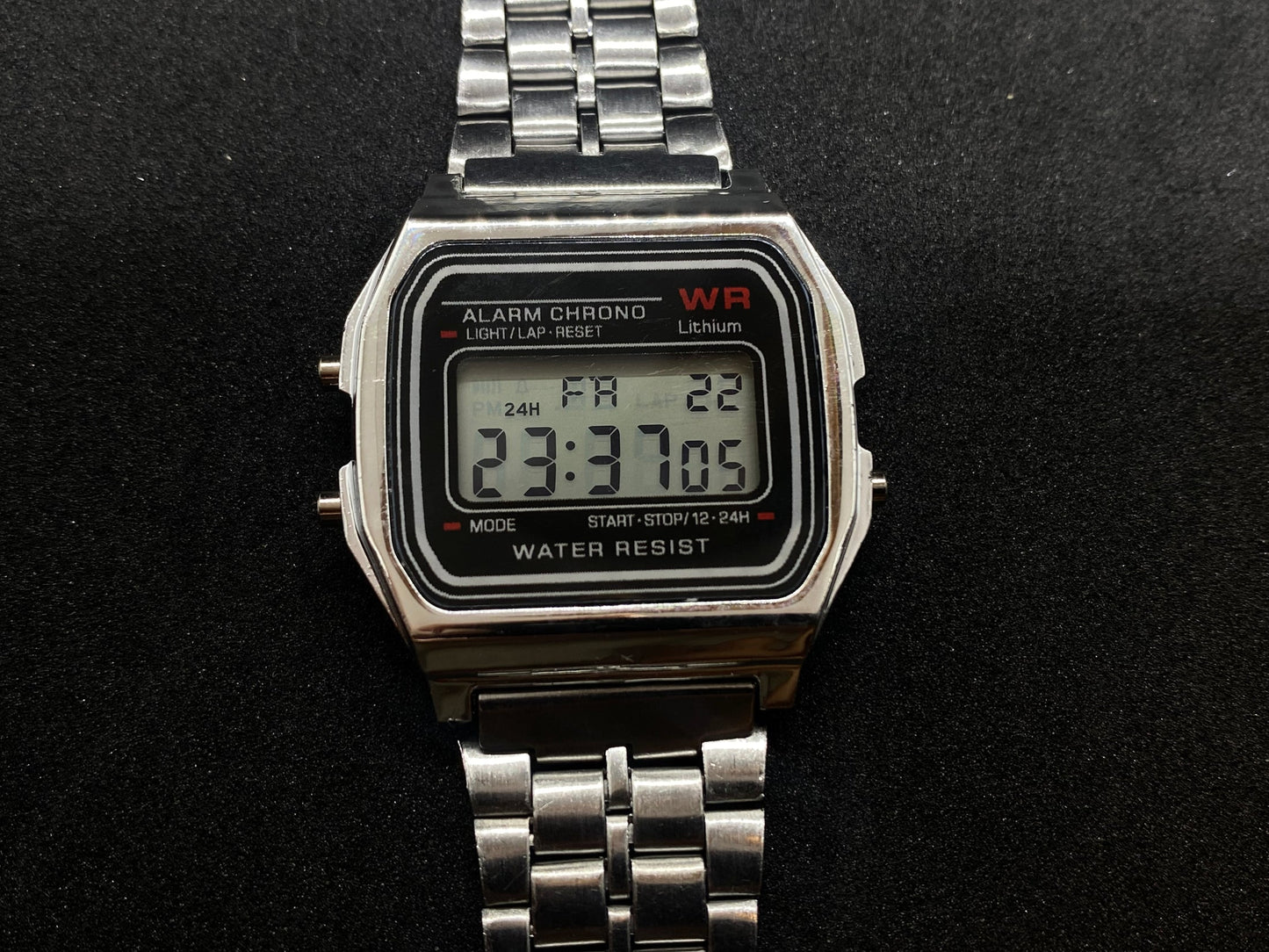 Casio A158 Homage Digital - Silver