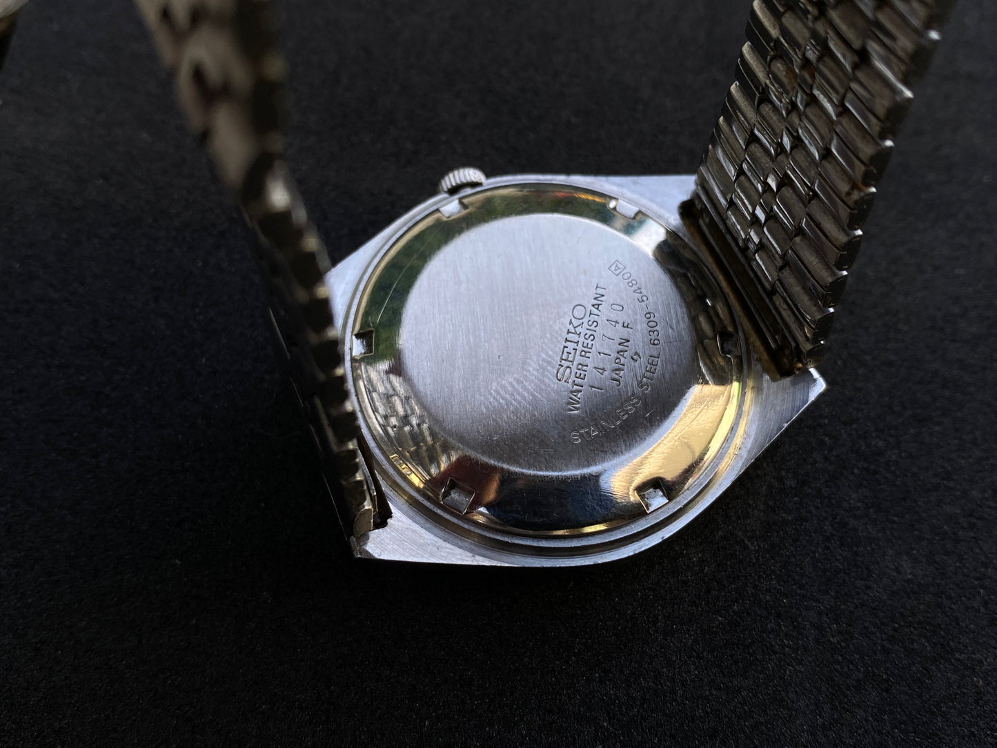 Seiko Automatic Metal Bracelet - Black Dial