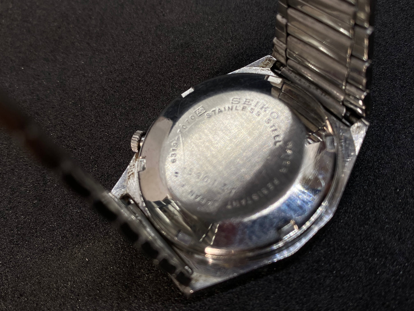 Seiko Automatic Metal Bracelet - Black Dial Ladies