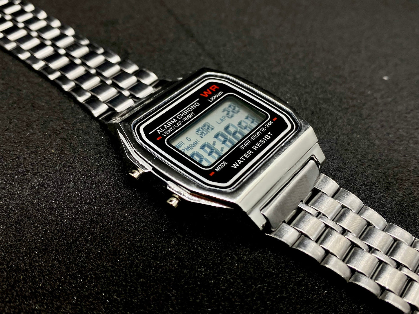 Casio A158 Homage Digital - Silver