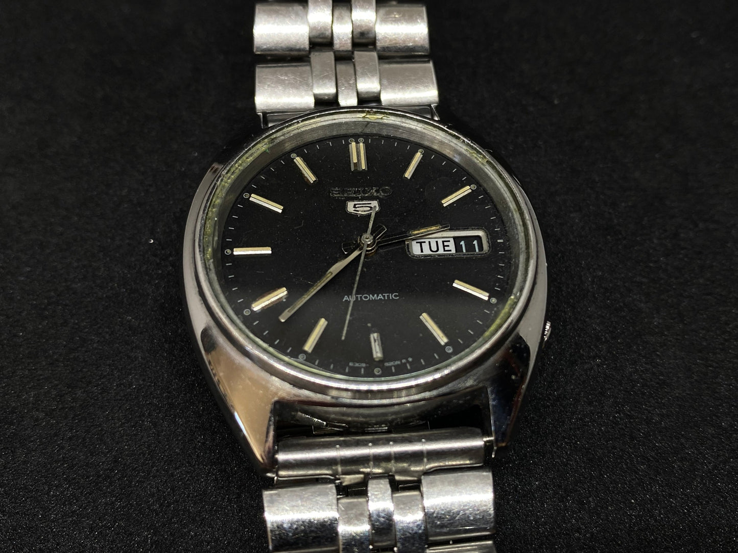 Seiko Automatic Metal Bracelet - Black Dial