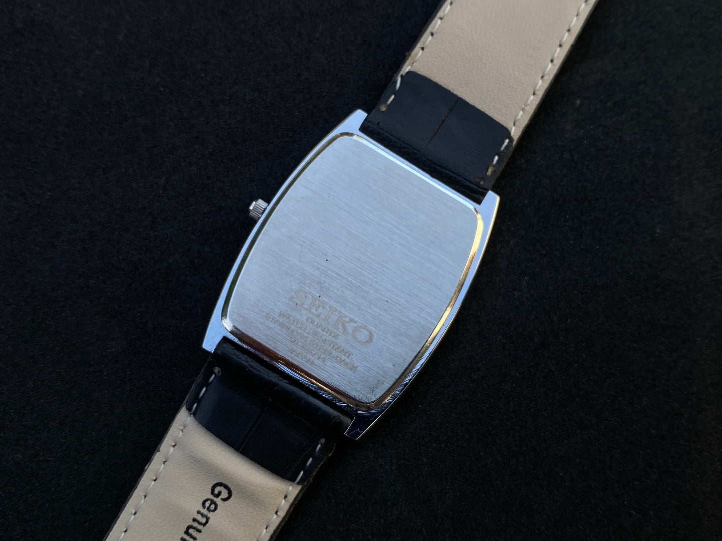 Seiko Rectangle "Tank" Homage - Silver