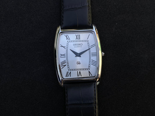 Seiko Rectangle "Tank" Homage - Silver