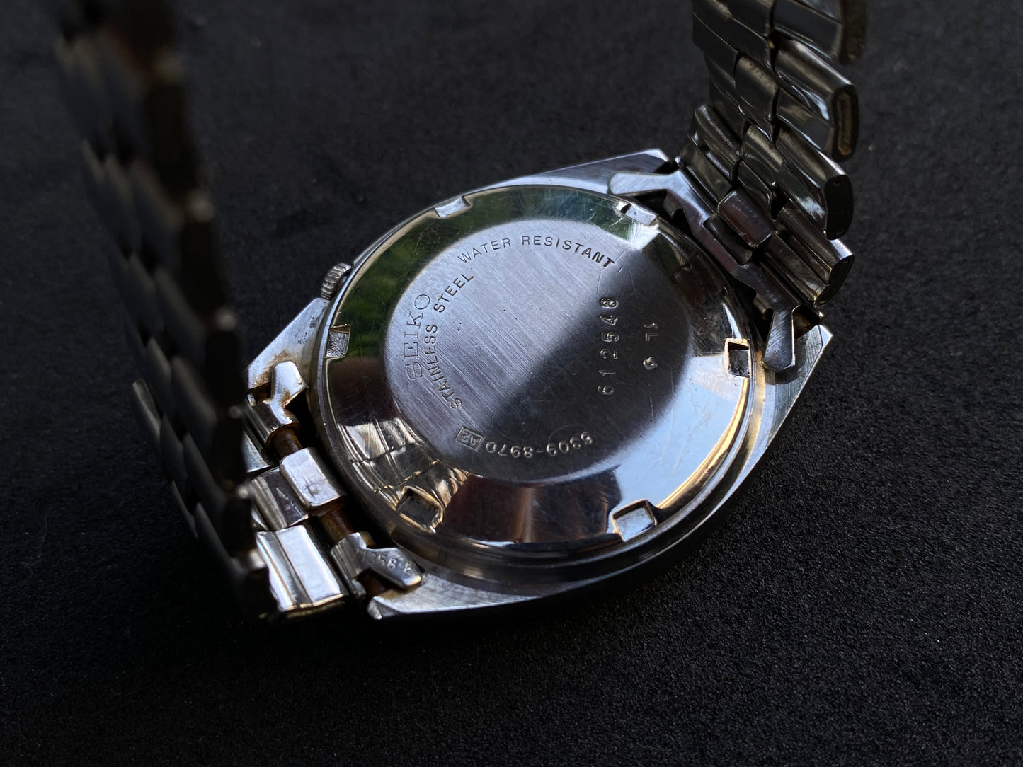 Seiko Automatic Metal Bracelet - Black Dial