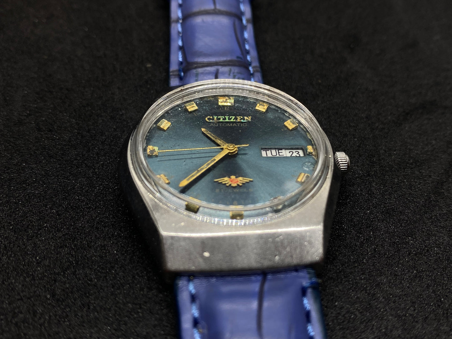 Double Navy Blue Citizen - Mechanical Automatic