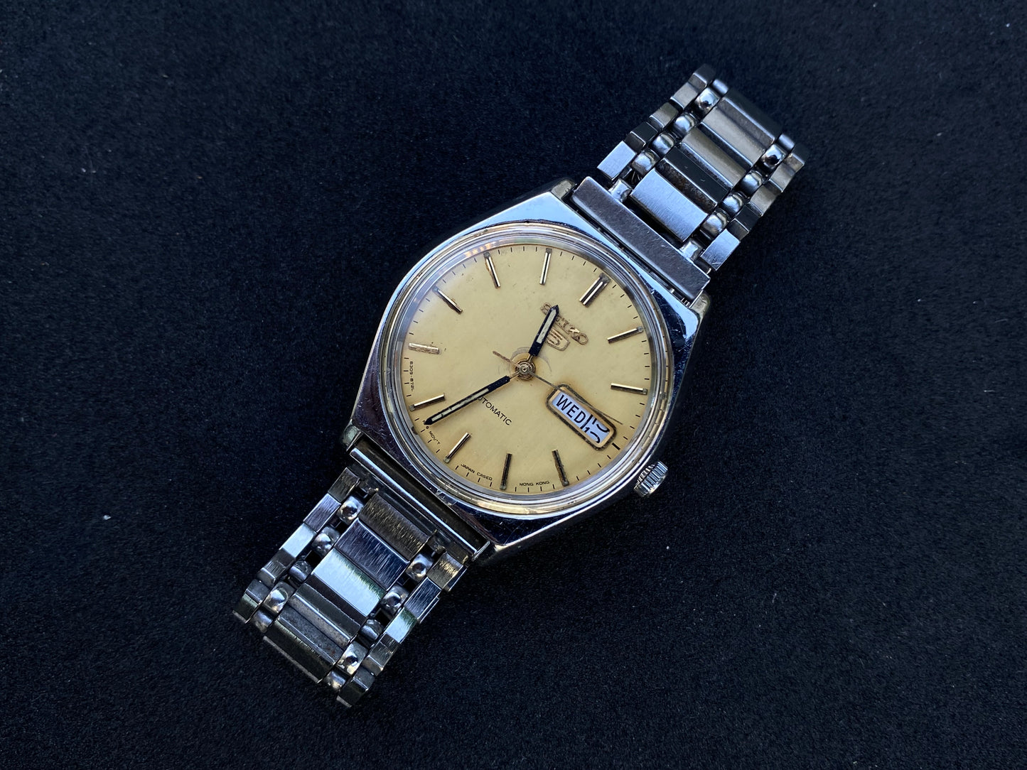 Seiko Automatic Metal Bracelet - Gold dial