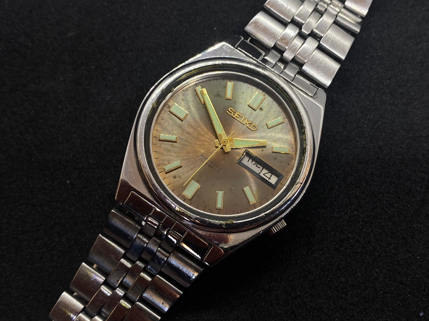 Seiko Mechanical Automatic - Gold Patina Dial