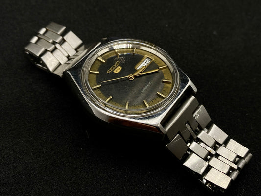 Seiko Automatic Metal Bracelet -  Black AP Dial Style