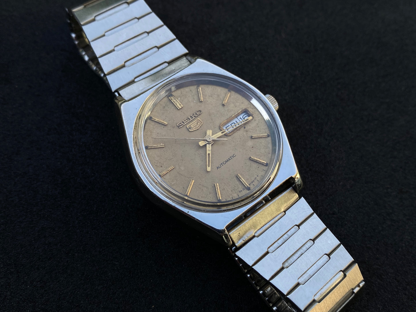 Seiko Automatic Metal Bracelet - Gold Dial