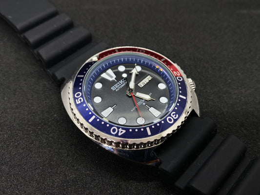 Pepsi Black Diver Seiko - Automatic