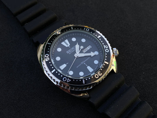Seiko Diver "Turtle" Mod Homage - Black
