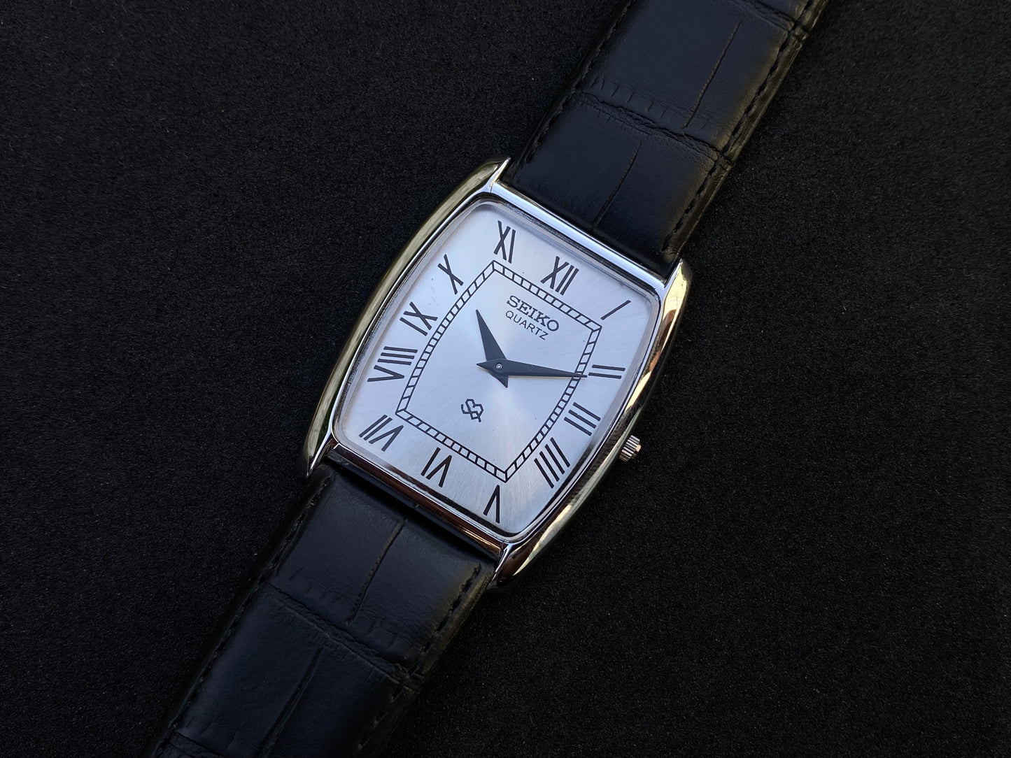 Seiko Rectangle "Tank" Homage - Silver