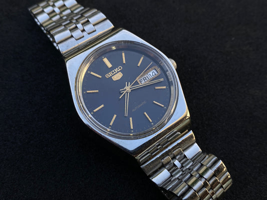 Seiko Automatic Metal Bracelet - Black Dial