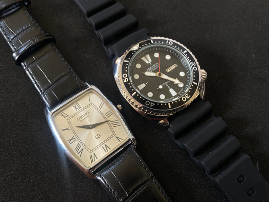Two watch bundle - Diver & Tank Combo