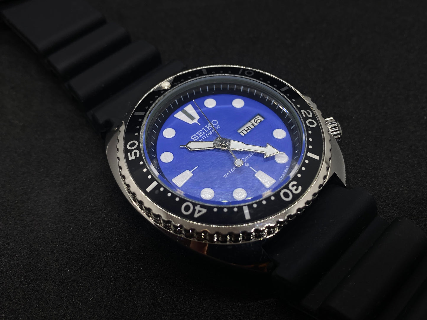 Black Blue Diver Seiko - Automatic