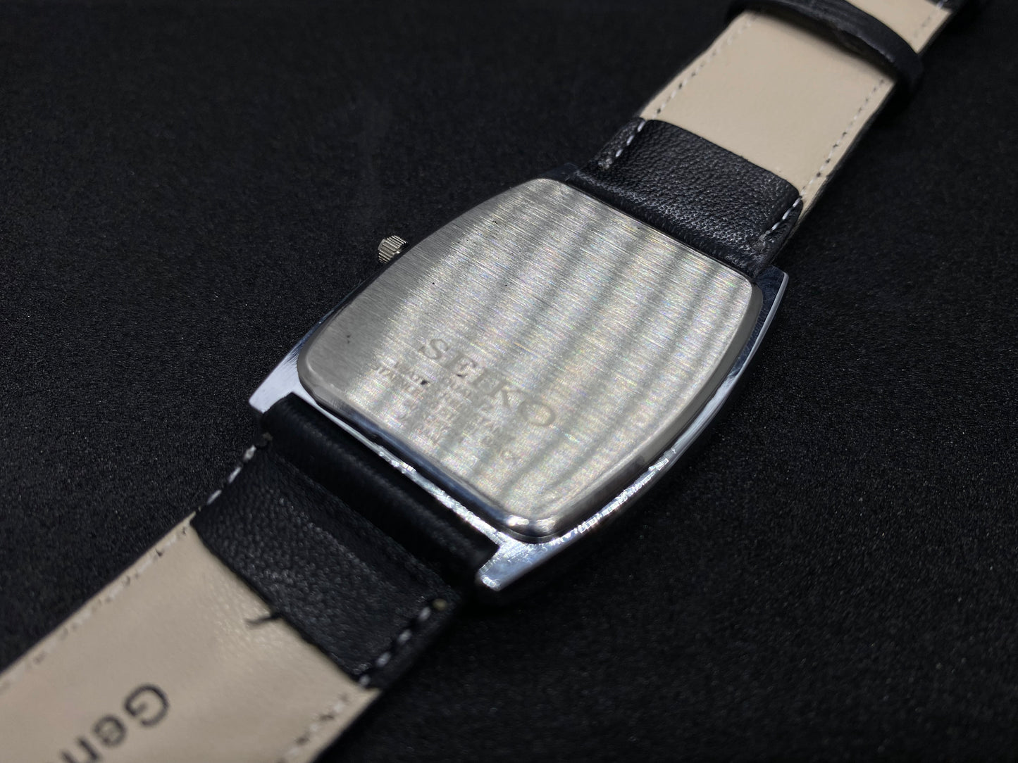 Seiko Rectangle Quartz - “Tank” Homage Silver 2