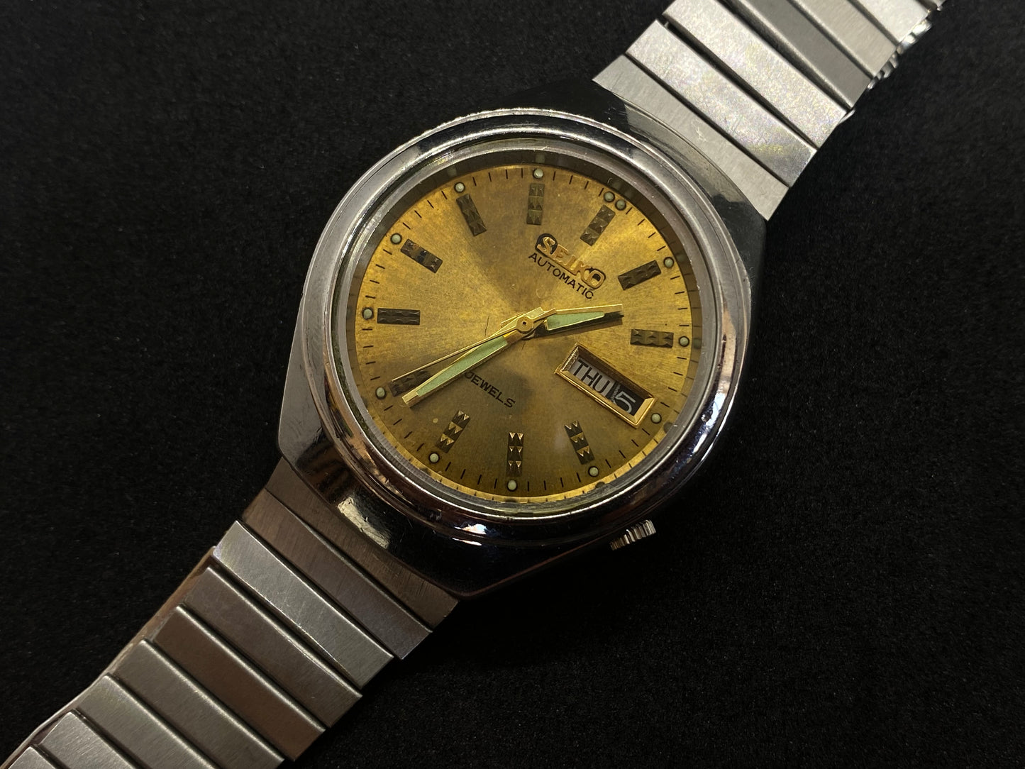 Seiko Mechanical Automatic - Gold Circle Dial