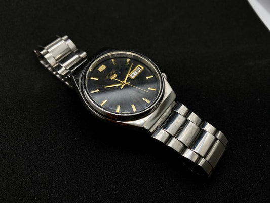 Seiko Mechanical Automatic - Black Circle Dial