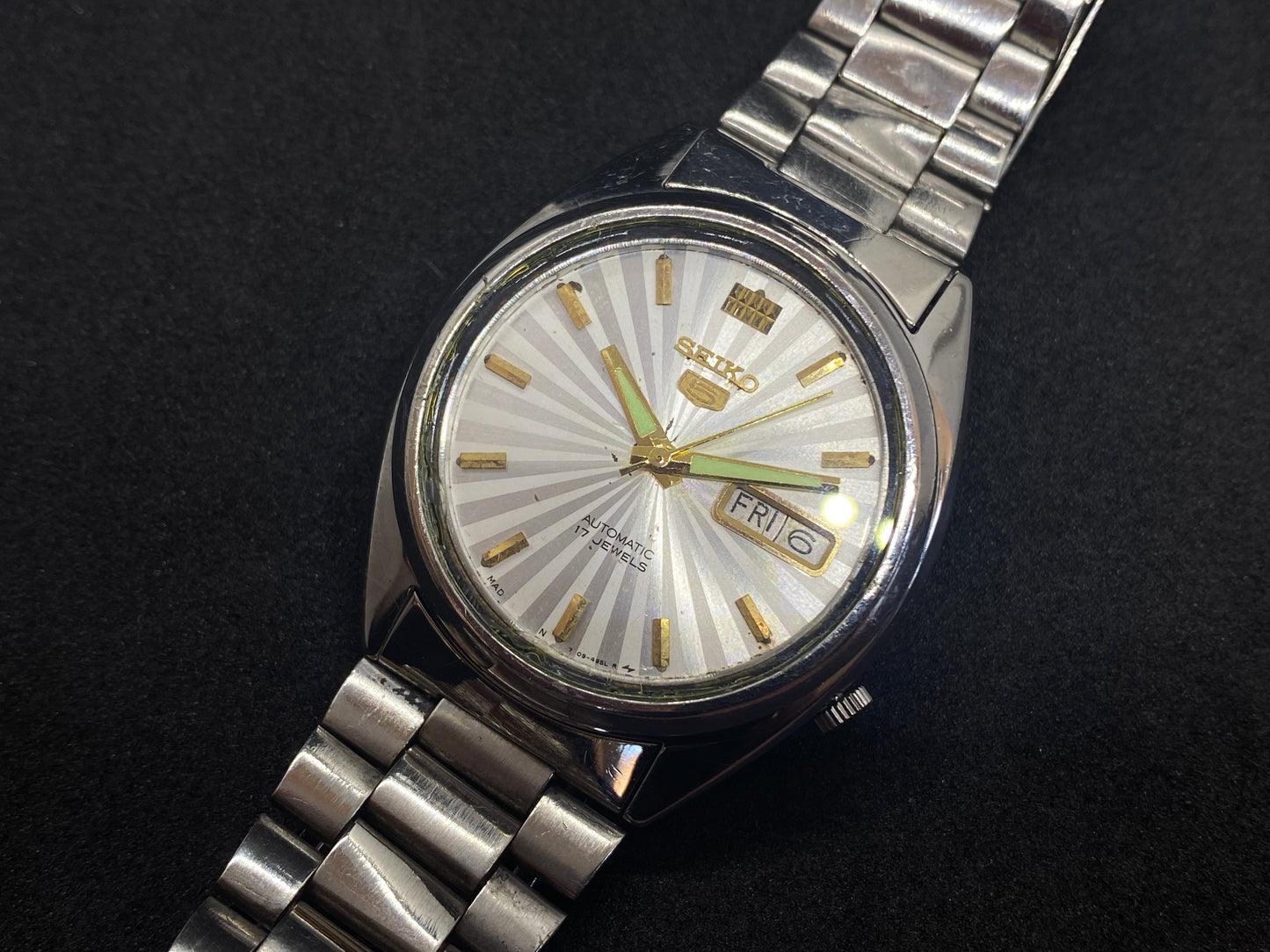 Seiko Mechanical Automatic - Silver/White Dial