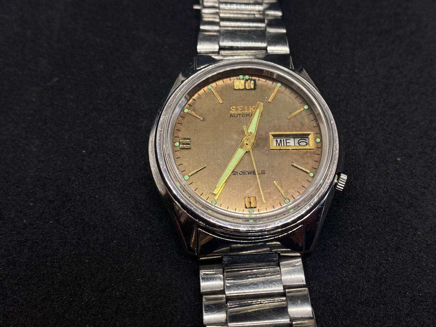 Seiko Mechanical Automatic - Gold Dial