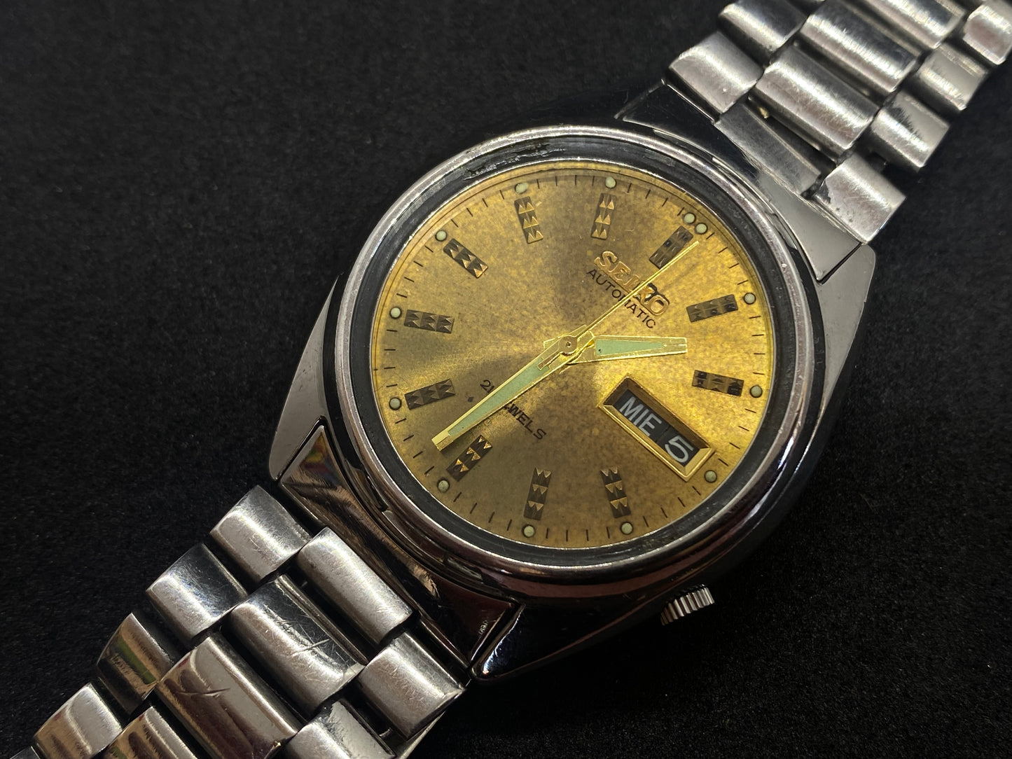 Seiko Mechanical Automatic - Gold Indices