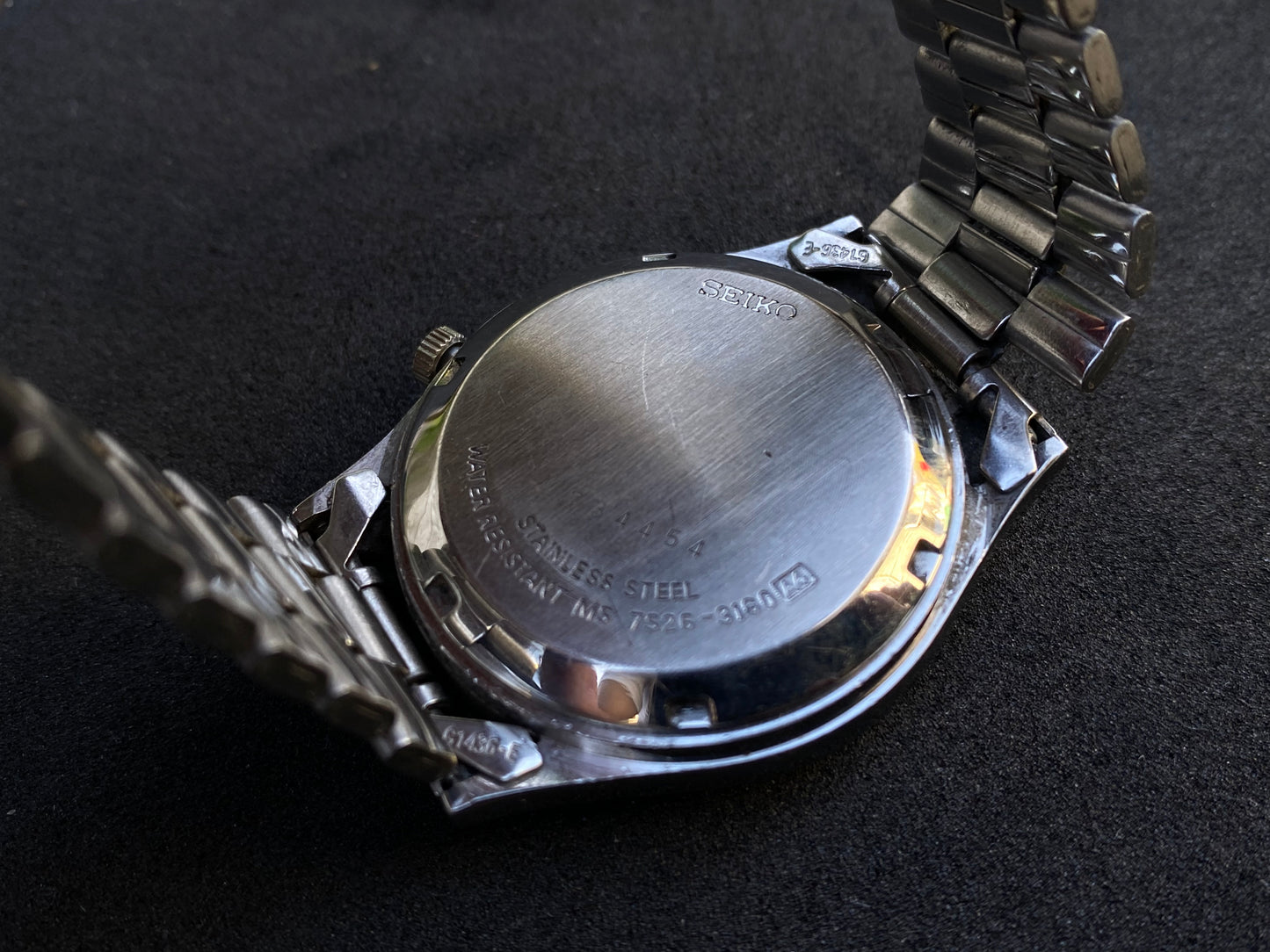 Seiko Automatic Metal Bracelet - Silver Patina dial