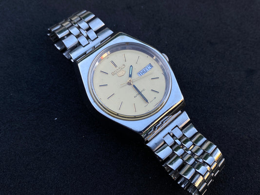 Seiko Automatic Metal Bracelet - Gold Dial