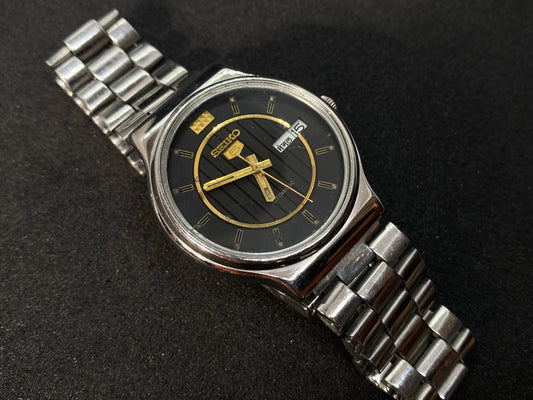 Seiko Automatic Metal Bracelet - Black Dial