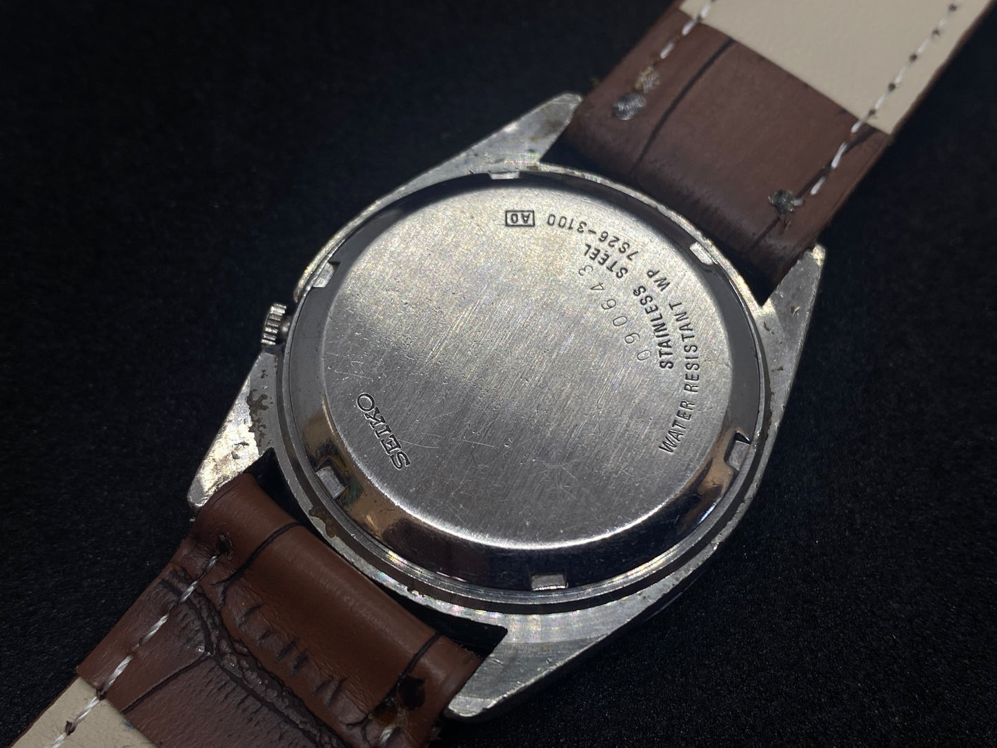 Seiko Mechanical Automatic - Patina dial Numeral Bezel