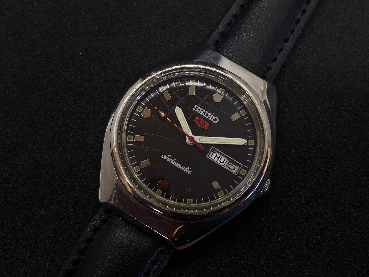 Seiko 5 Mechanical Automatic - Black Dial