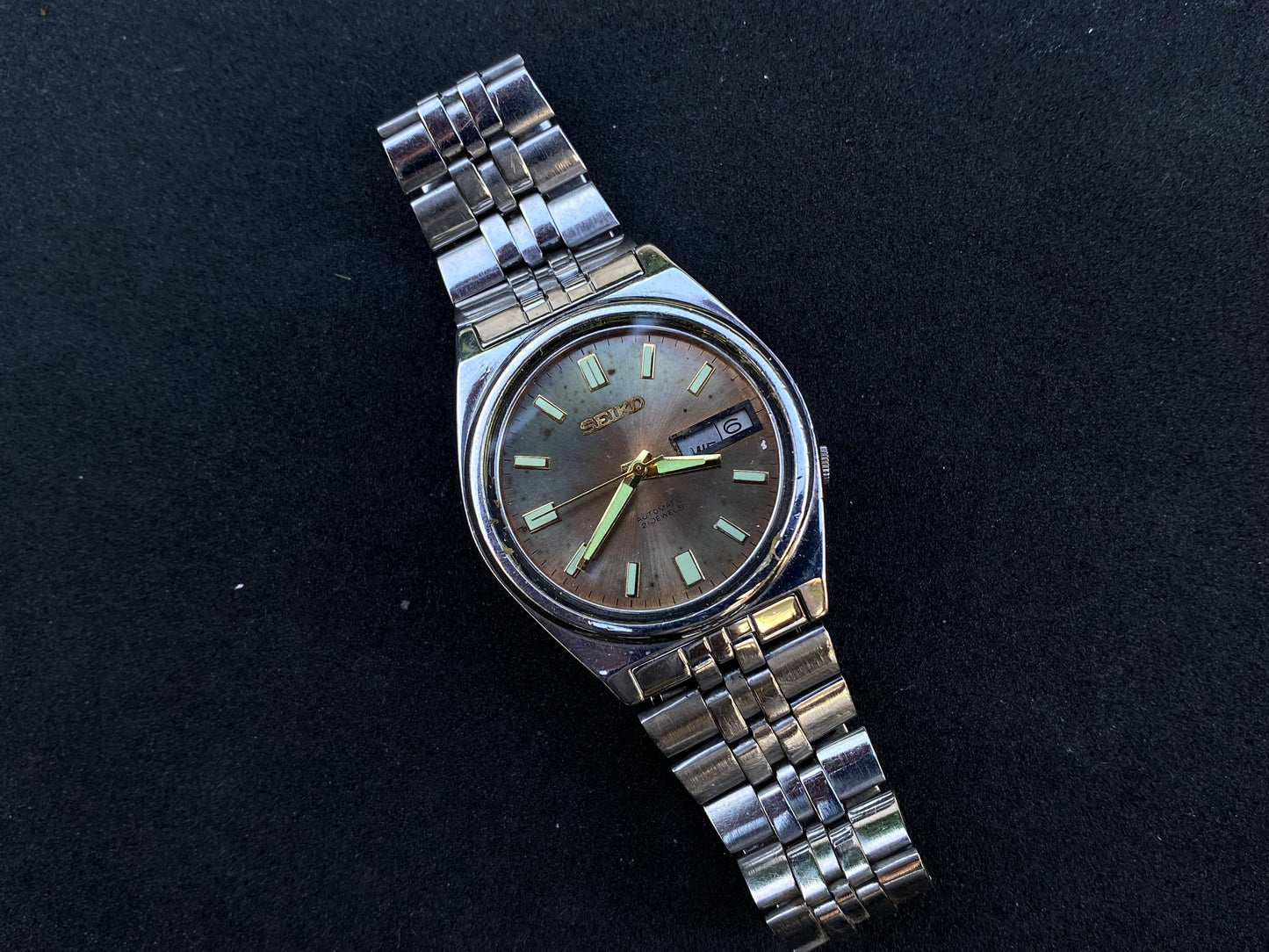 Seiko Automatic Metal Bracelet - Patina Dial