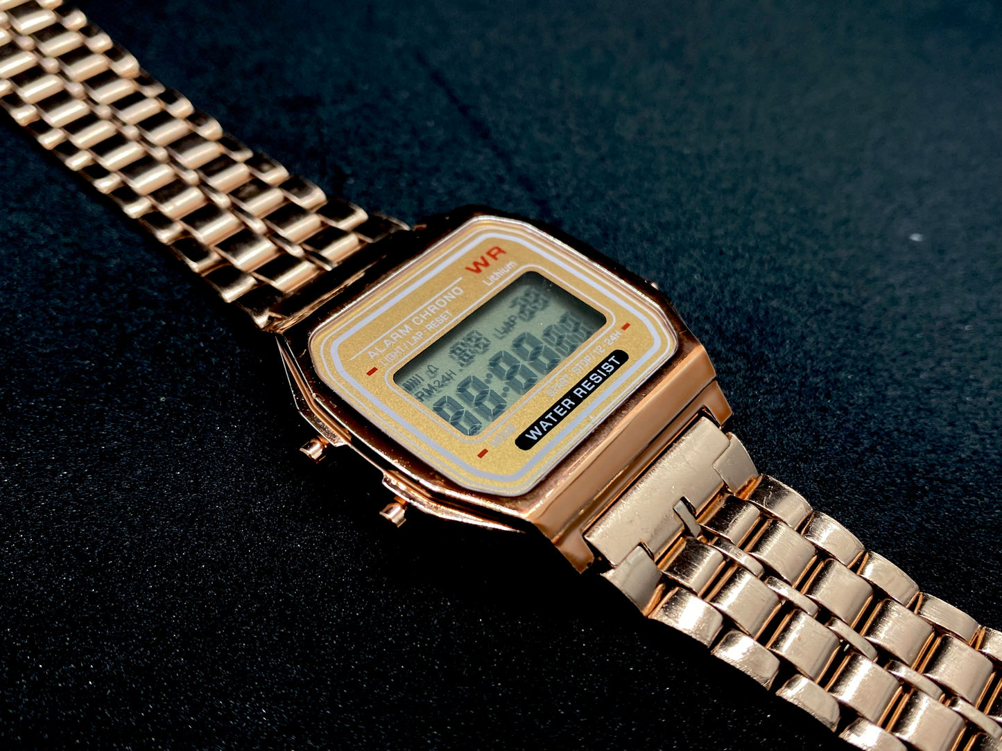 Casio A158 “Homage” - Digital Watch Rose Gold