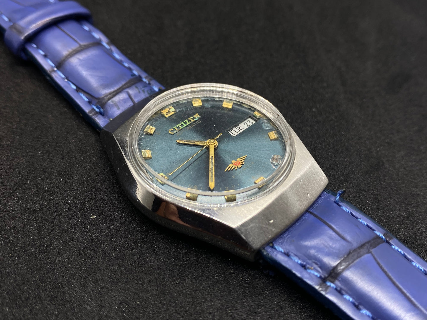 Double Navy Blue Citizen - Mechanical Automatic