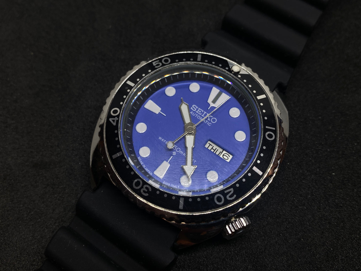 Black Blue Diver Seiko - Automatic