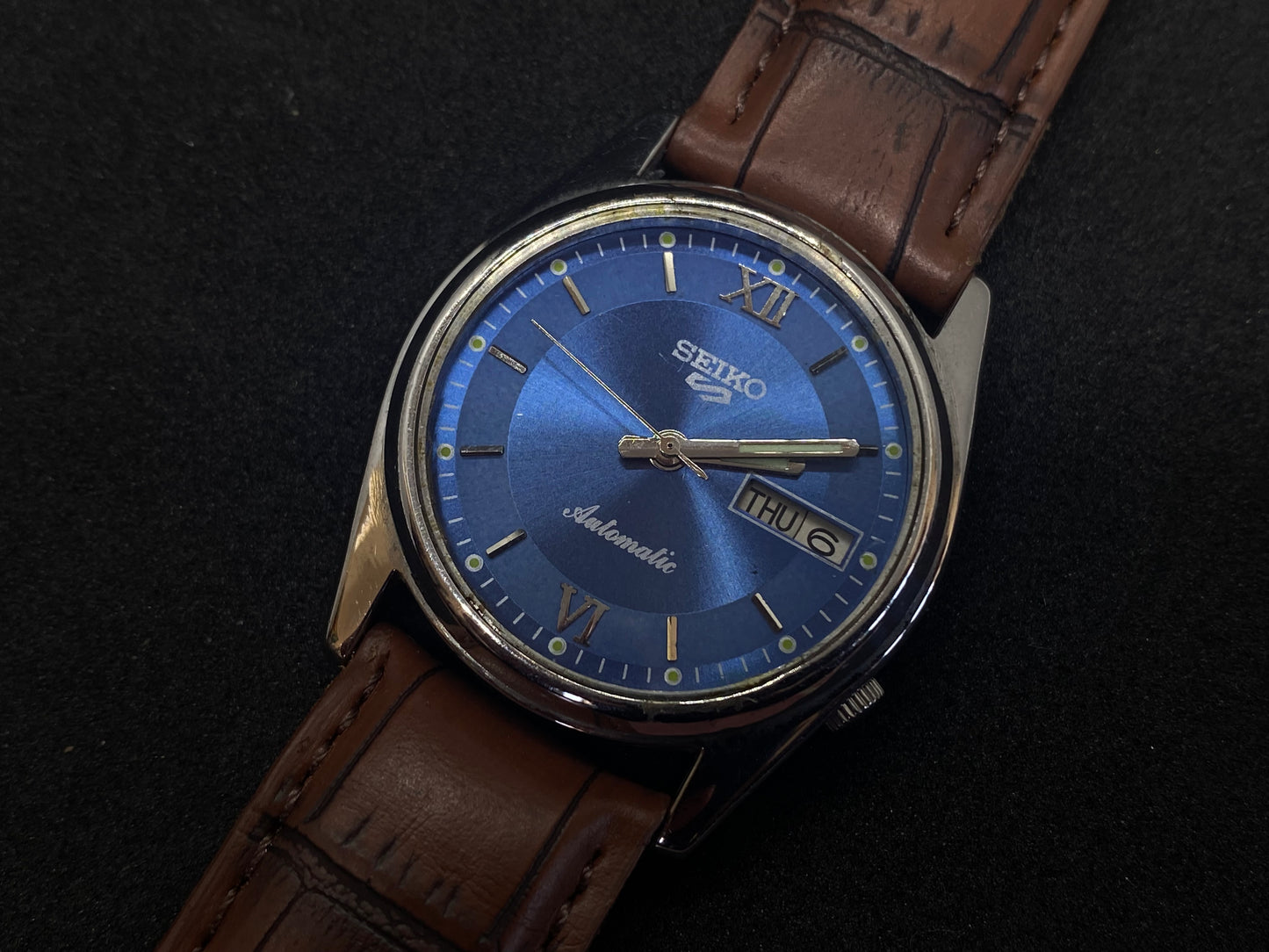 Seiko Mechanical Automatic - Royal Blue Dial