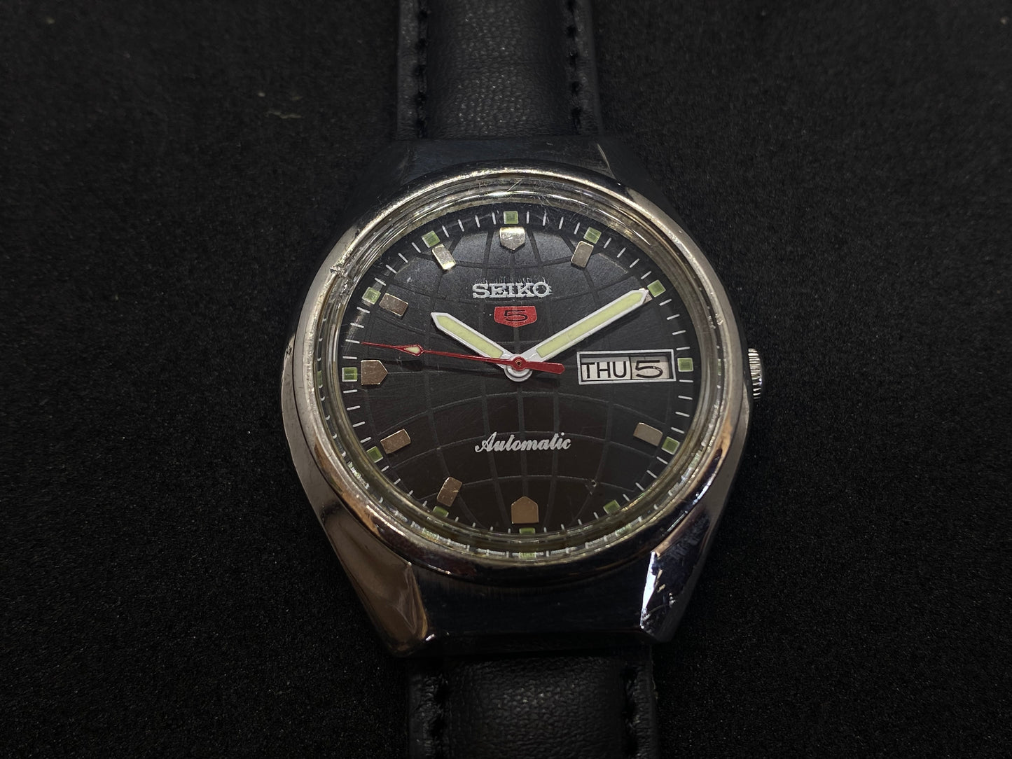 Seiko 5 Mechanical Automatic - Black Dial