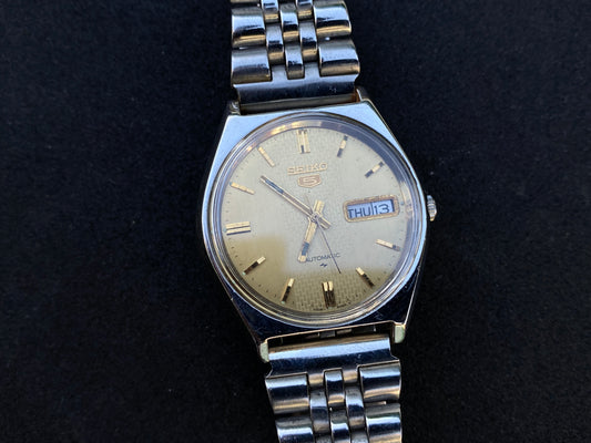 Seiko Automatic Metal Bracelet - Gold Dial