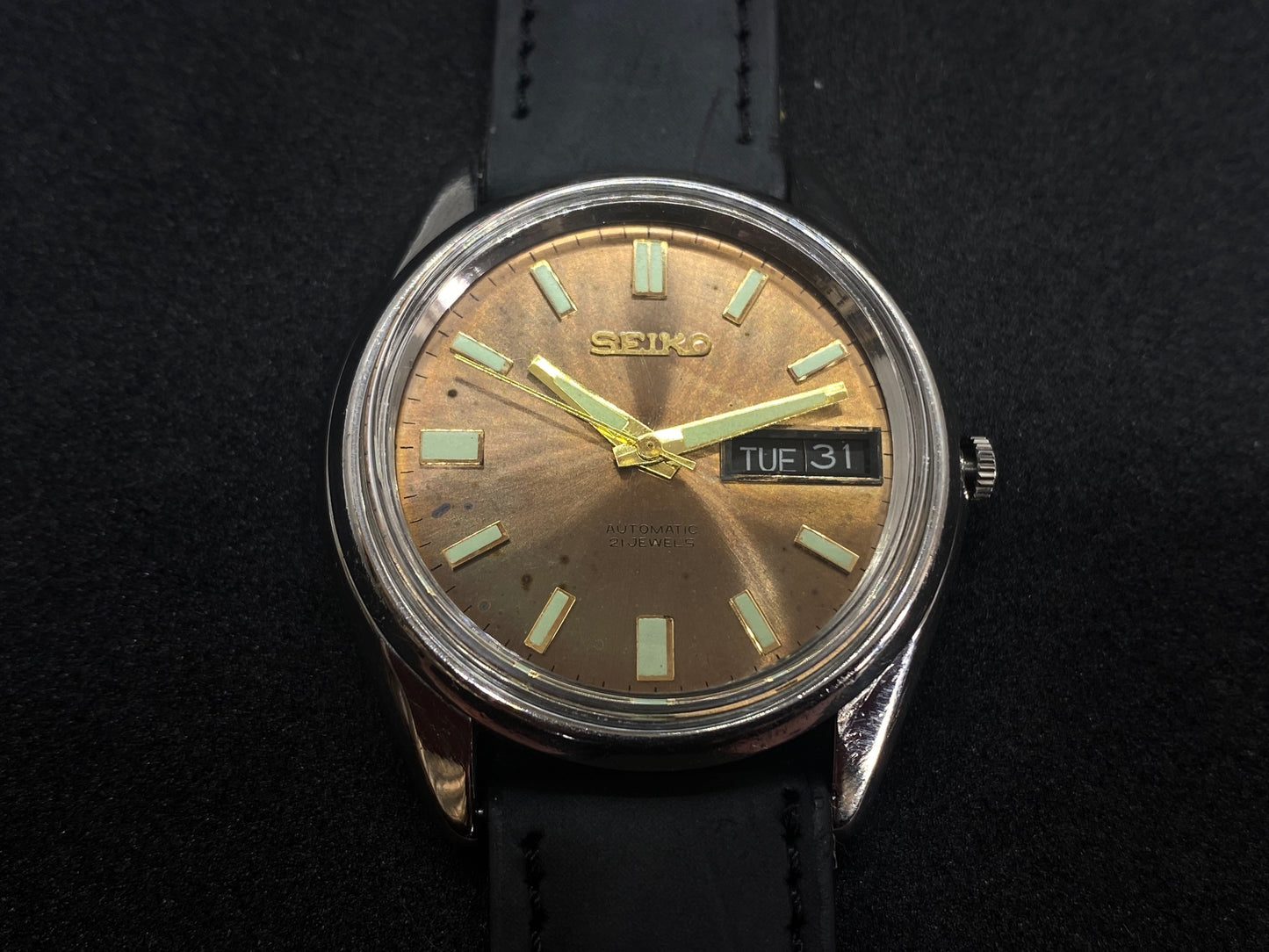 Seiko Mechanical Automatic - Bronze Patina Dial