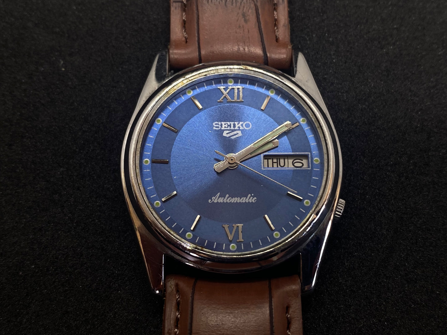 Seiko Mechanical Automatic - Royal Blue Dial