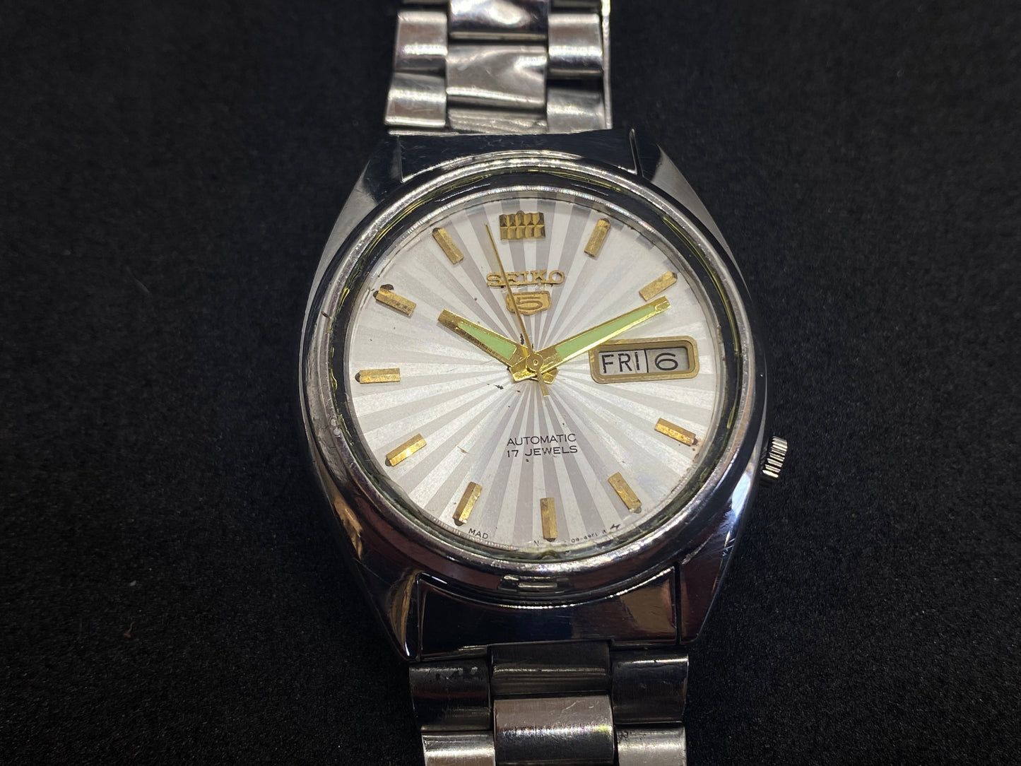 Seiko Mechanical Automatic - Silver/White Dial