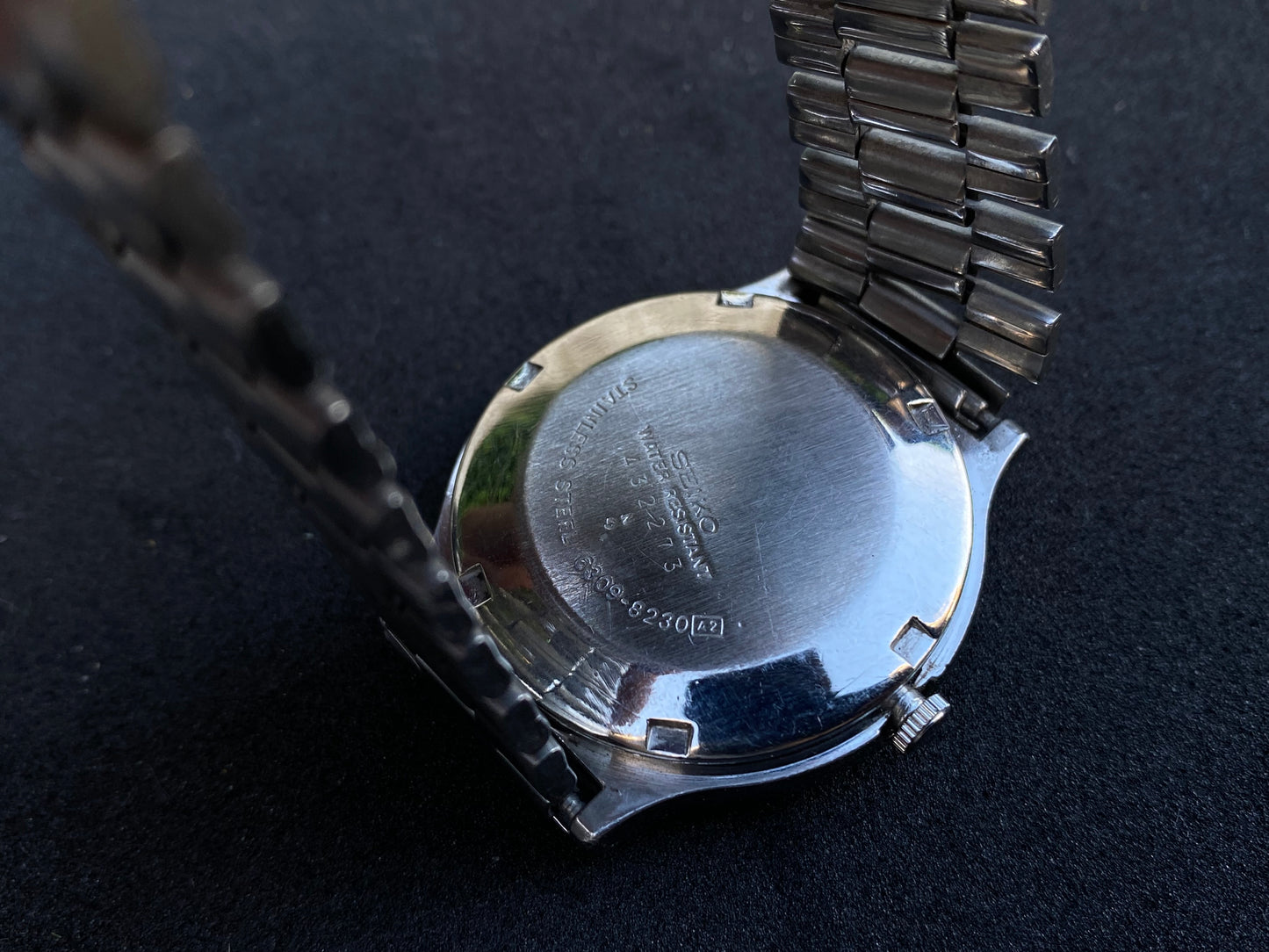 Seiko Automatic Metal Bracelet - Black Dial