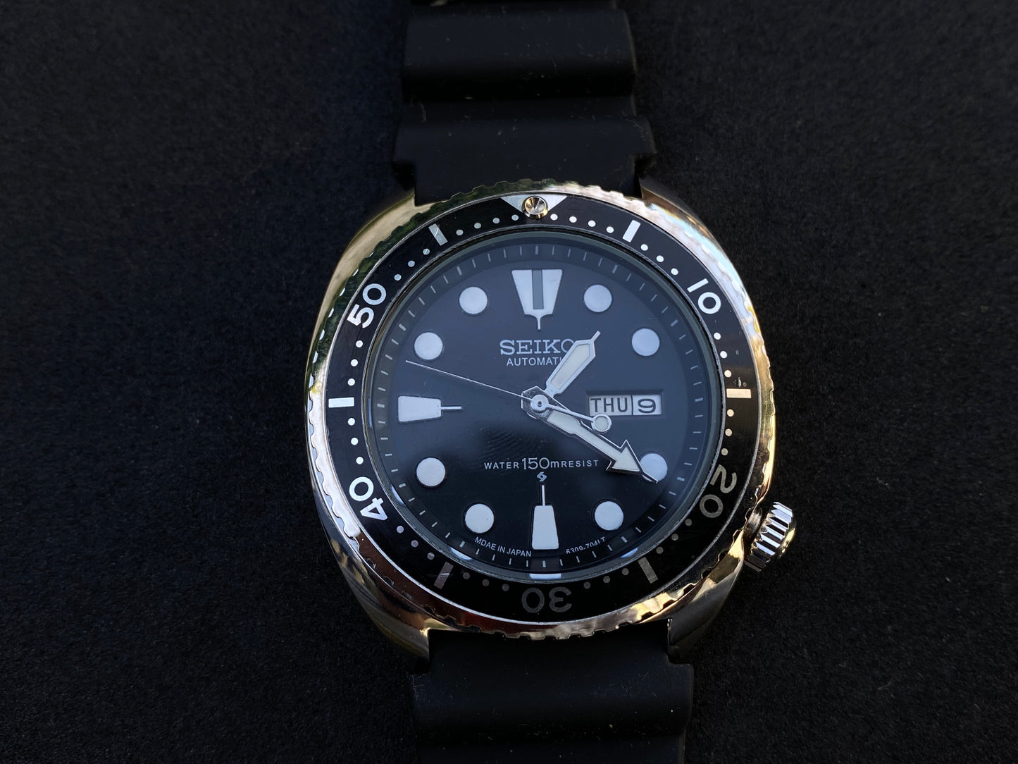 Seiko Diver "Turtle" Mod Homage - Black