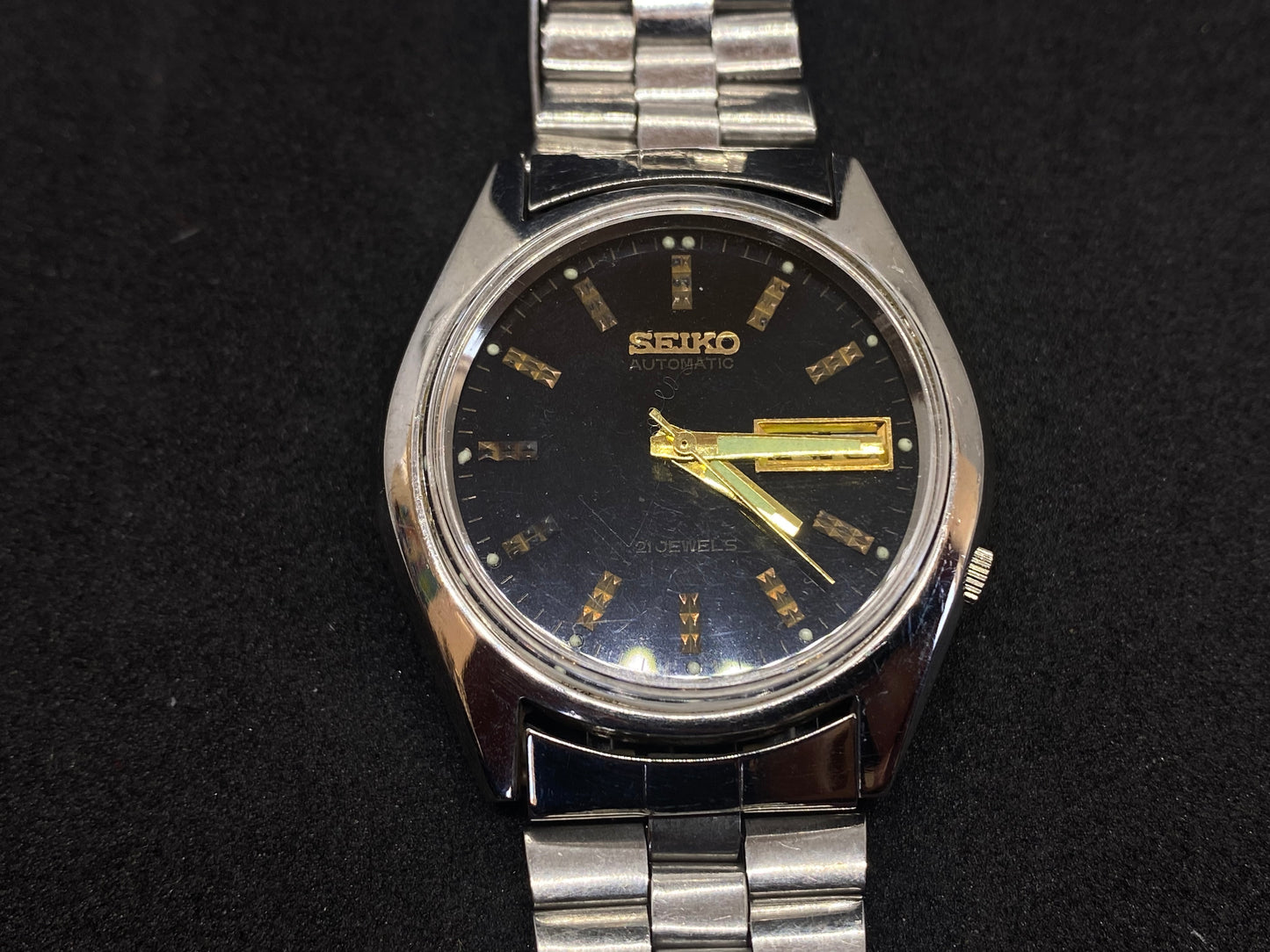 Seiko Mechanical Automatic - Black Dial