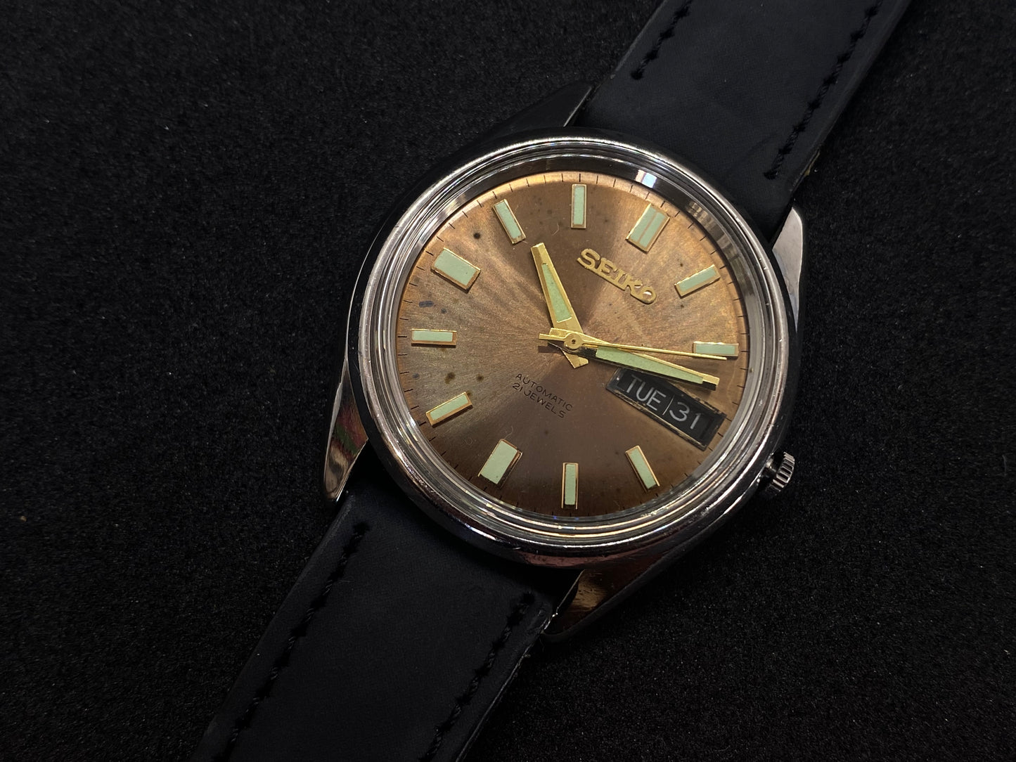 Seiko Mechanical Automatic - Bronze Patina Dial