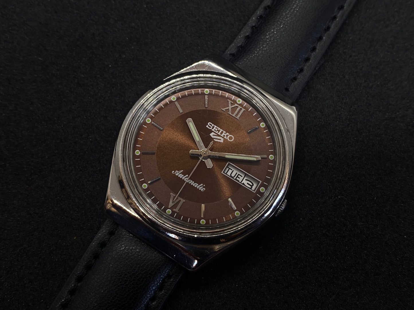 Seiko Mechanical Automatic - Brown Dial