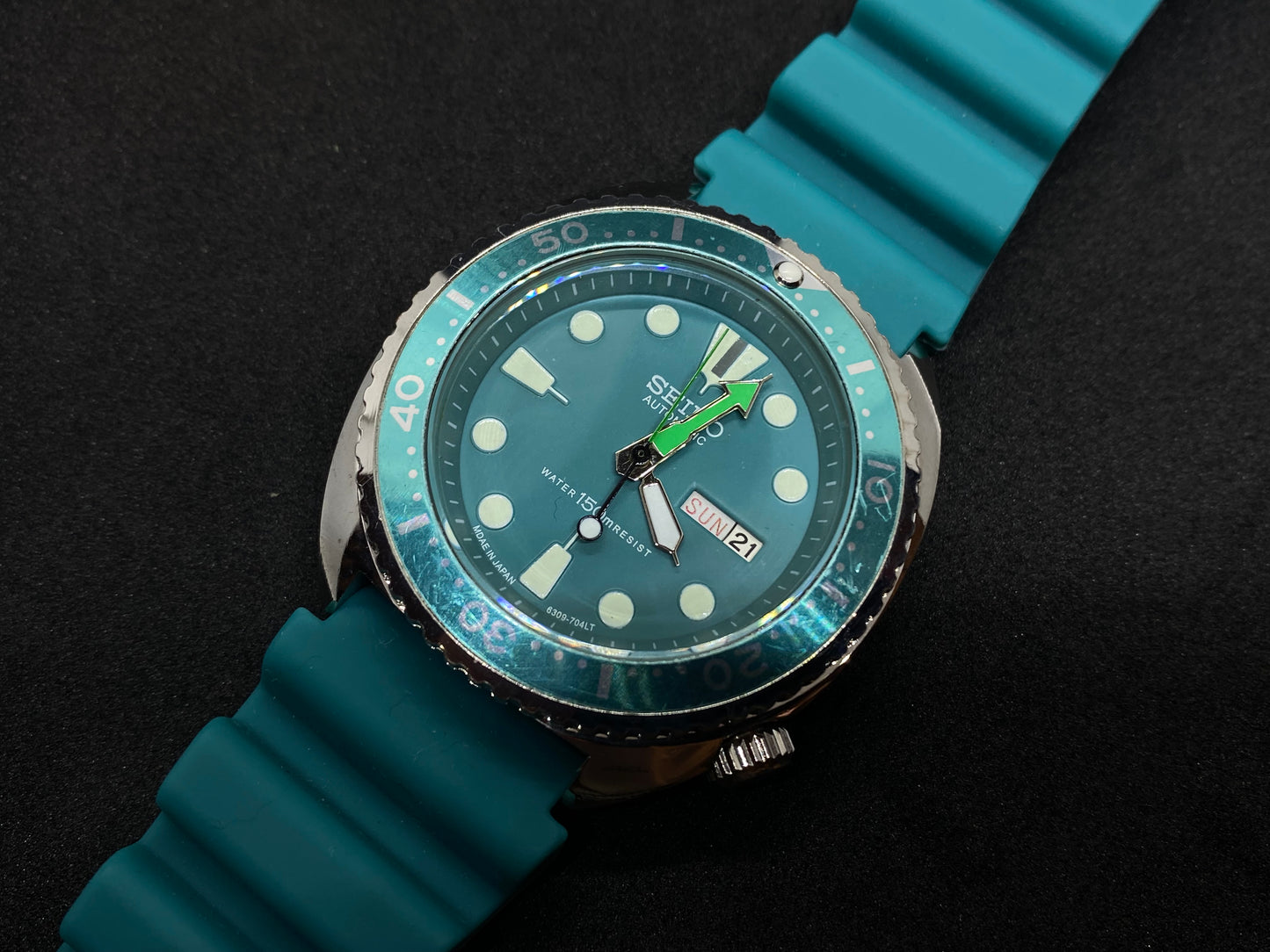 Baby Blue Diver Seiko - Automatic