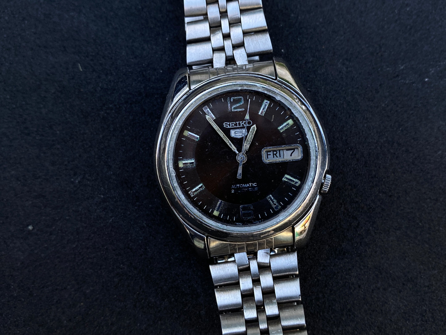 Seiko Automatic Metal Bracelet - Explorer Dial