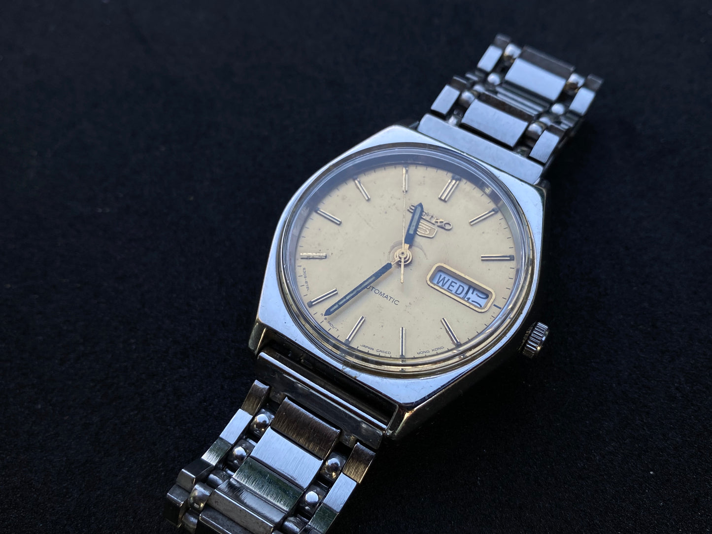 Seiko Automatic Metal Bracelet - Gold dial