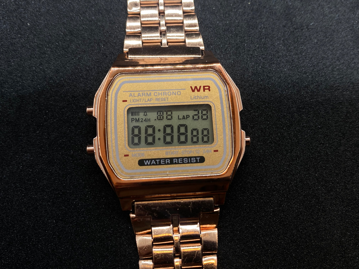 Casio A158 “Homage” - Digital Watch Rose Gold